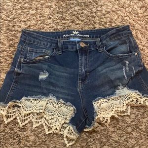 Jean shorts